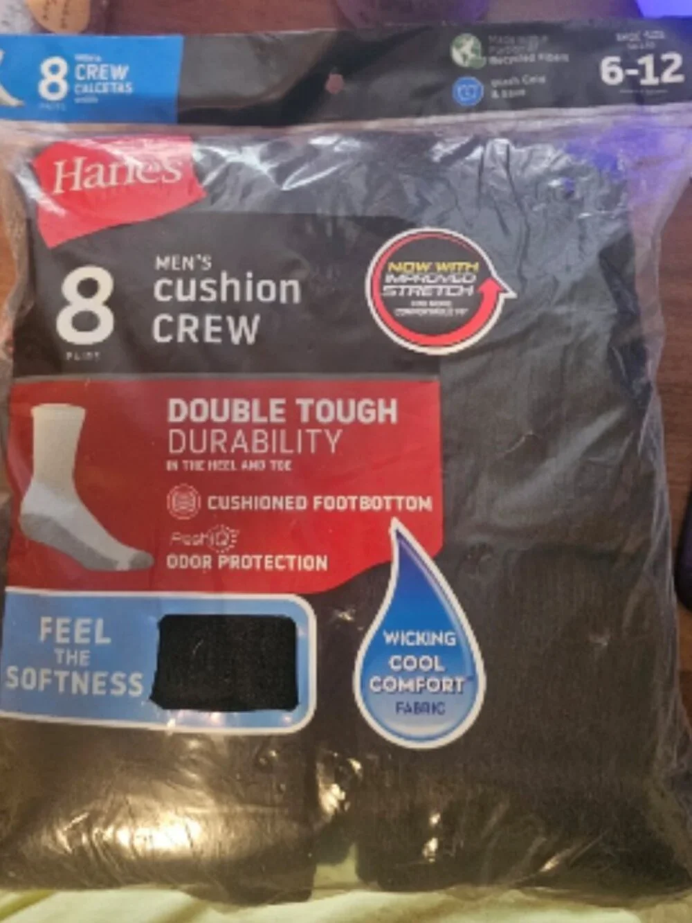 Hanes men cushion